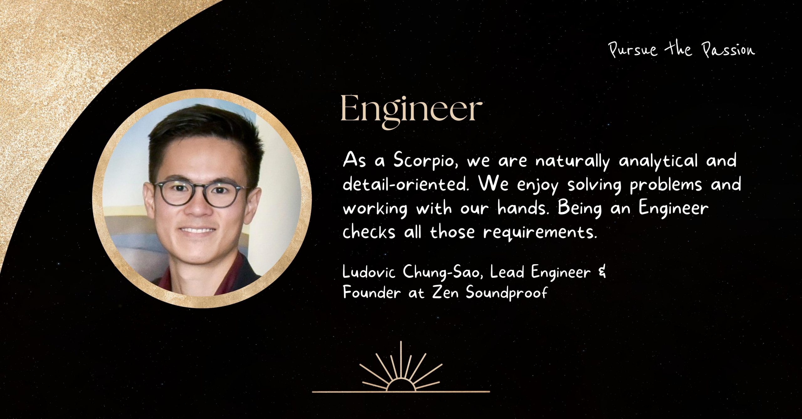 Ludovic Chung-Sao careers for scorpio