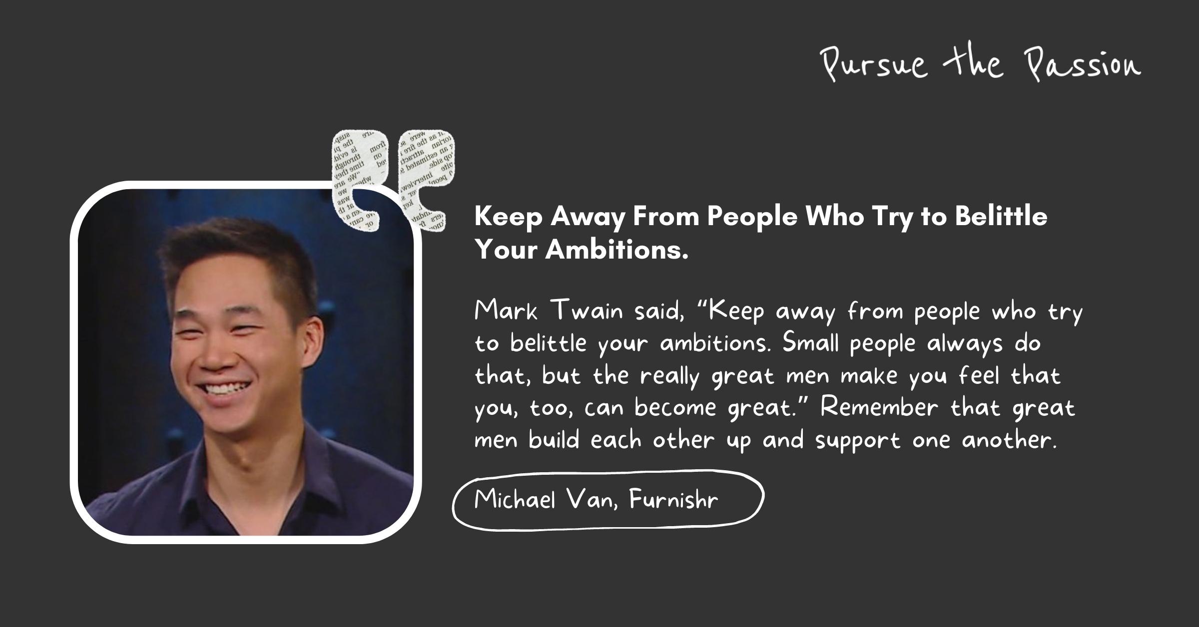Michael Van quotes to live by