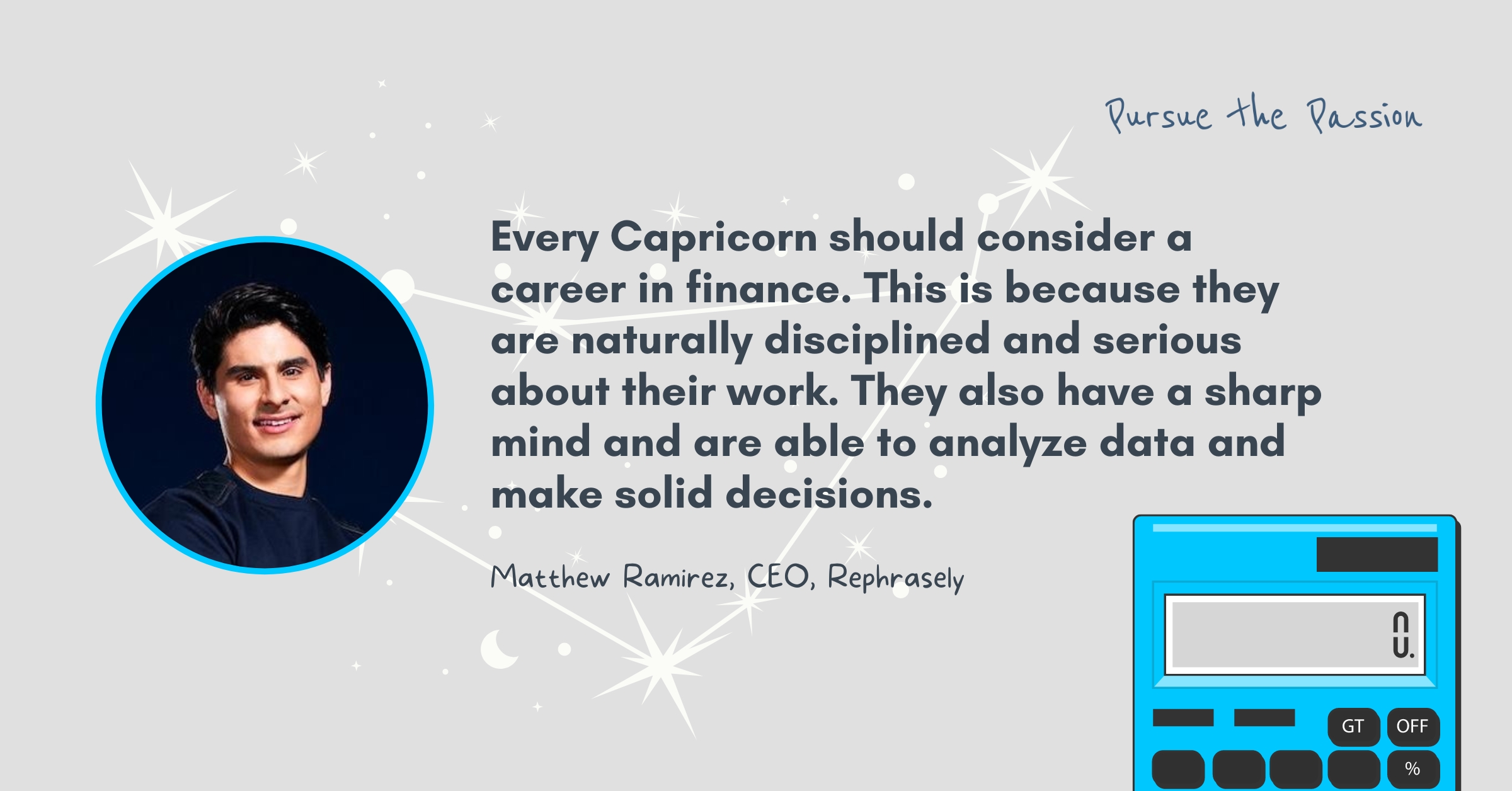 What are the best careers for a Capricorn? Pursue The Passion