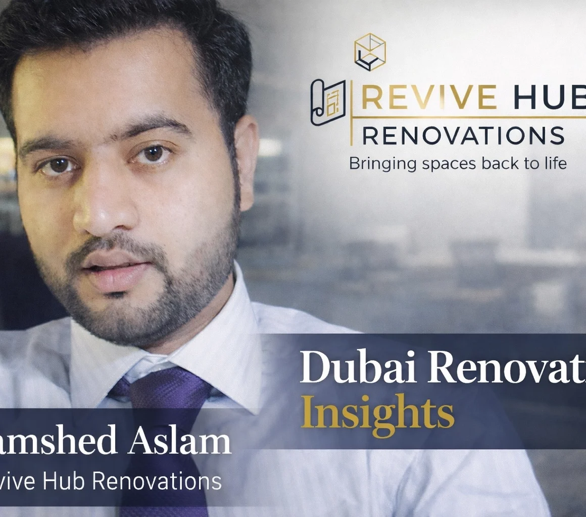 Interview with Jamshed Ahmed, Founder & Renovation Consultant (Dubai), Revive Hub Renovations Dubai